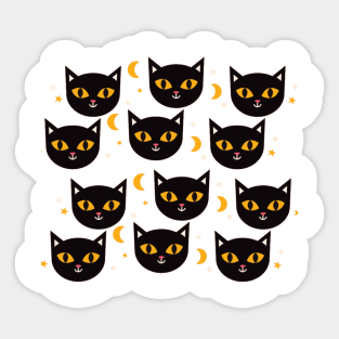 Cat galaxy Sticker